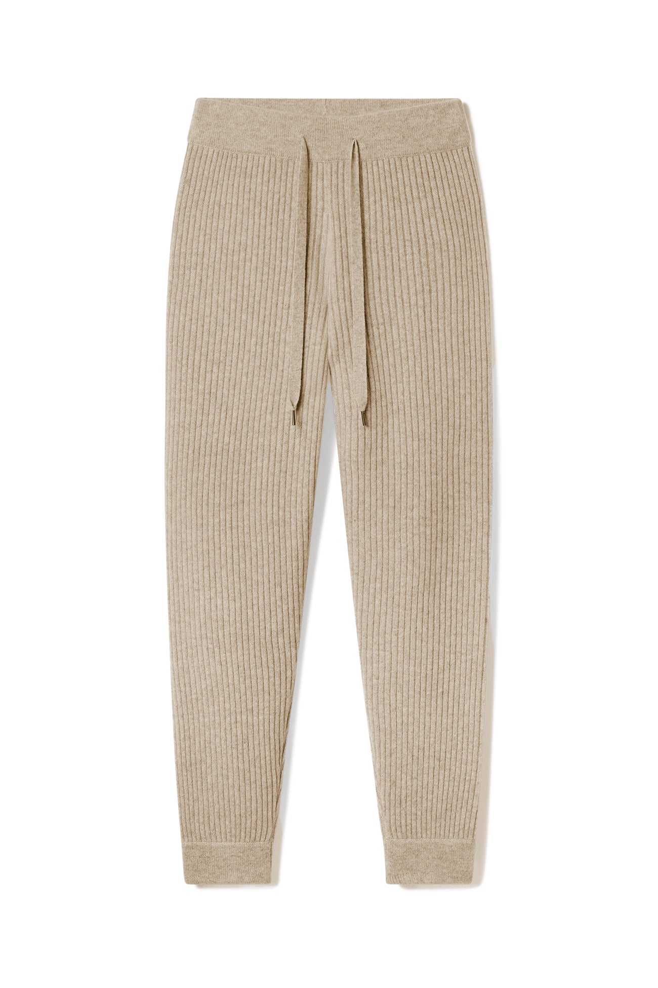 Ribbed knit trousers - Women | MANGO OUTLET USA